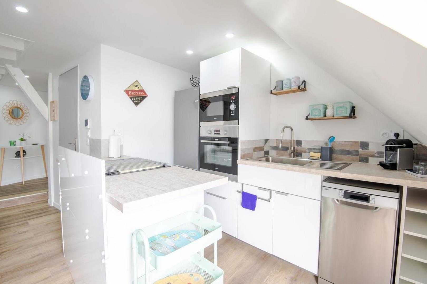 Chez Soline - Le Duplex Climatise อองบวส ภายนอก รูปภาพ